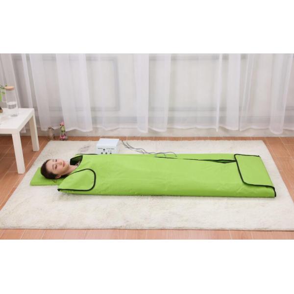 Low EMF Far Infrared Blanket , Whole Body Wrap Massage FIR Sauna Blanket