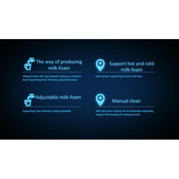 Durable Grinding Disc Coffee Vending Machine Controllable Temperature