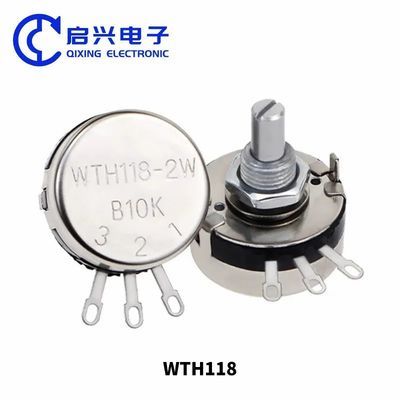 WTH118 2W 100K Ohm Single Turn Carbon Film Welding Machine Regulating Potentiometer
