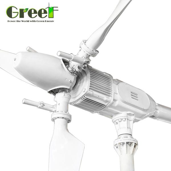 5kw Small Electric Pitch Regulated Wind Turbine Easy Install High Output