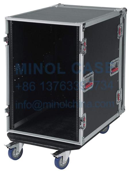 Flight Road Rack Case With Heavy-Duty Caster And Tour Grade Hardware