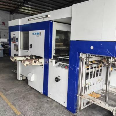760 Fully Automatic Die Cutting And Bronzing Machine For Other Industries Year 2003
