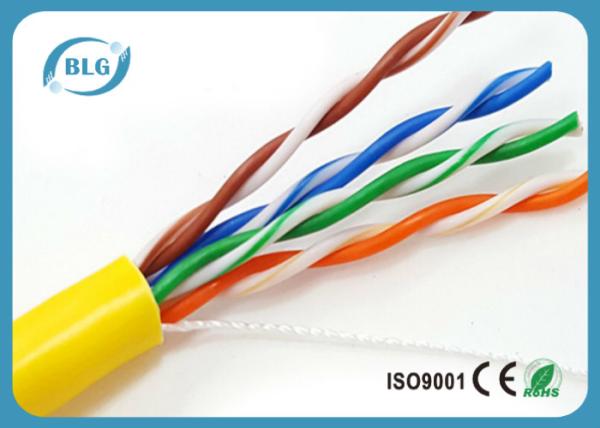 26AWG Category 5e Ethernet Cable 1000ft 4 Pair Solid Bare Copper Unshielded Twisted Pair