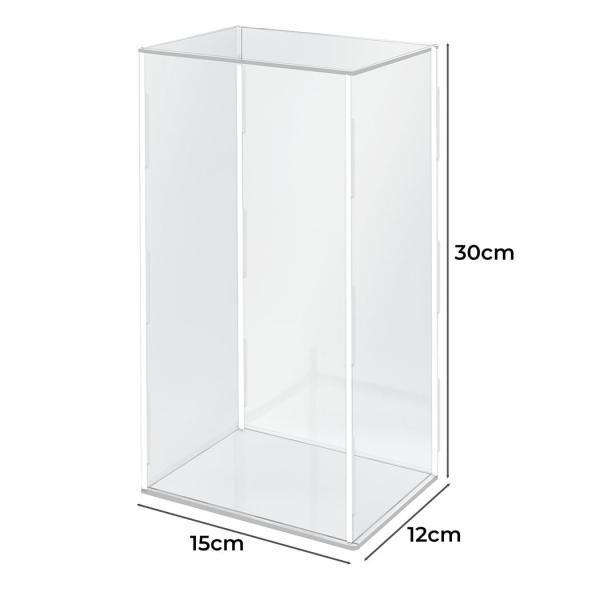 Bearbrick Acrylic Display Case Box Building Block Storage Dust Cover Storage