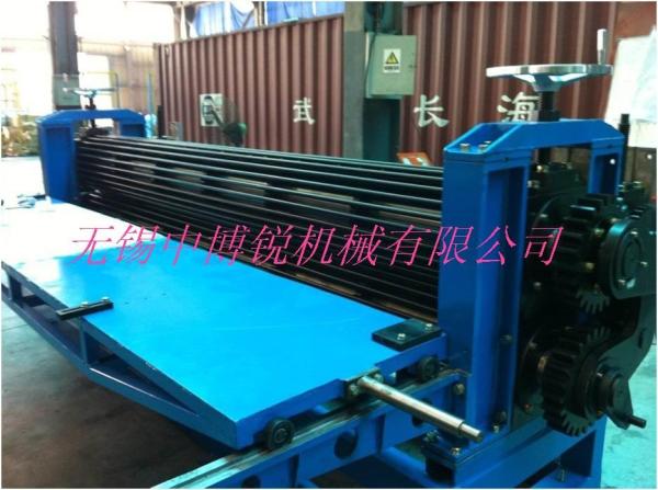 Blue Barrel Type Roof Making Machine / Corrugated Sheet Making Machine