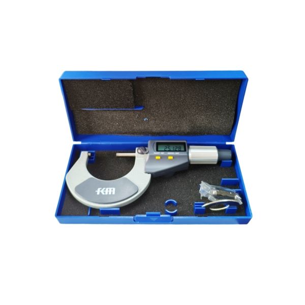 High Accuracy 25-50mm/1-2 Best Selling Electronic Outside Micrometer for Precision Machining and Control