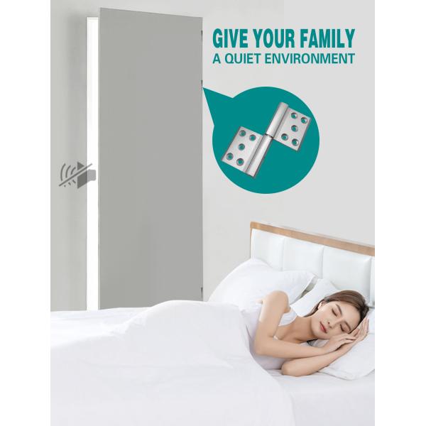 Плоские тяжелые двери из алюминия с шестеренками аксессуары серебро или на заказ