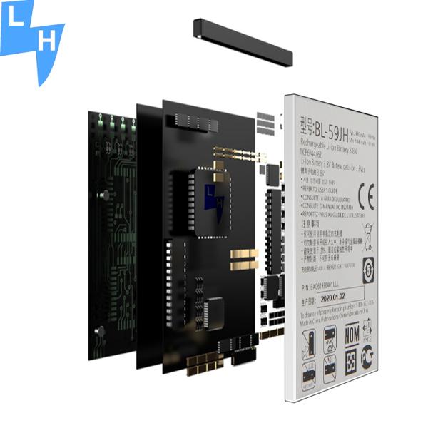 2460mAh BL-59JH Аккумулятор для мобильного телефона для LG F5 Optimus F6 D505 D500 Optimus F3Q D520