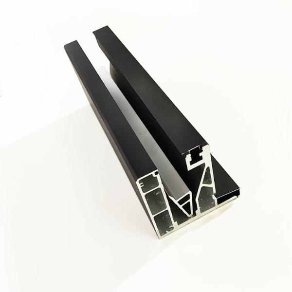 Modern Aluminum U Channel Glass Railing Customized Frameless Glass Balcony Railing