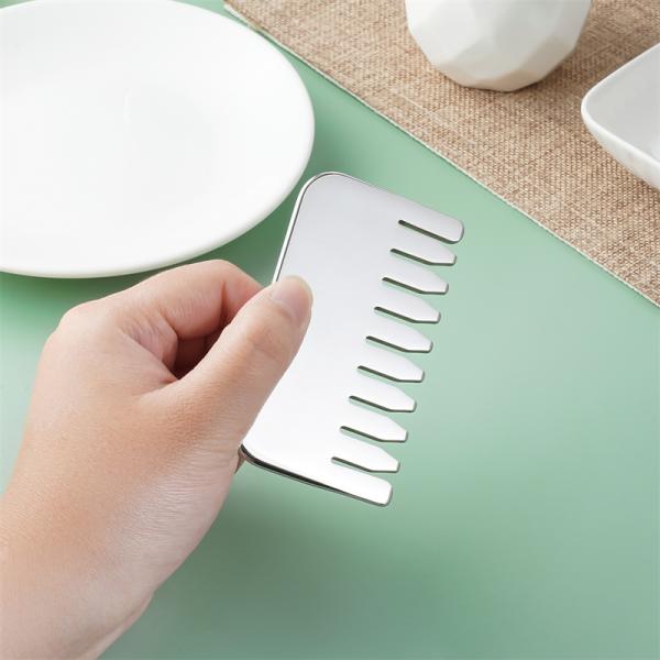 Body Massage and Scalp Relaxation 304 Stainless Steel Gua Sha Comb Scalp Relax And Hair Growth Head Gua Sha Massage Tool