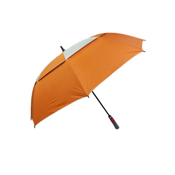 Respiradouro do guarda-chuva do golfe das duplas camada forte com Logo Prints