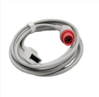 Câble d'adaptateur du câble 6pin IBP de transducteur de tension artérielle de Drager Draeger Utah
