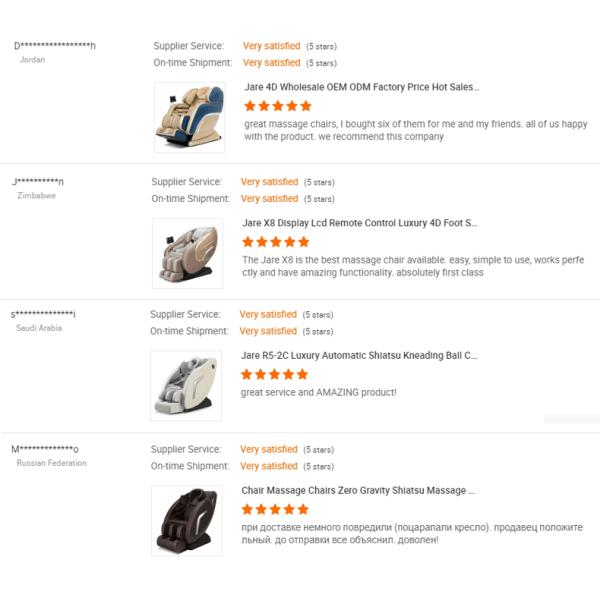 Reclining Kneading Neck Massage Chair 2d 30min CB With Ottoman 137cm