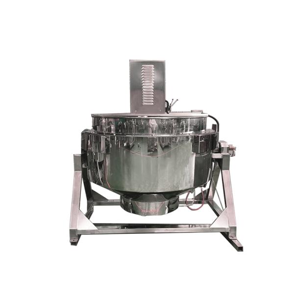 Jacket Kettle for Sauce Steam Gas/Electricity Heating in Vegetable Processing Plant