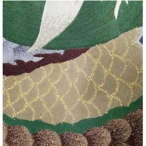 Thickened Acrylic Commercial Floor Mat Wool Manhand Customized Hand Lance