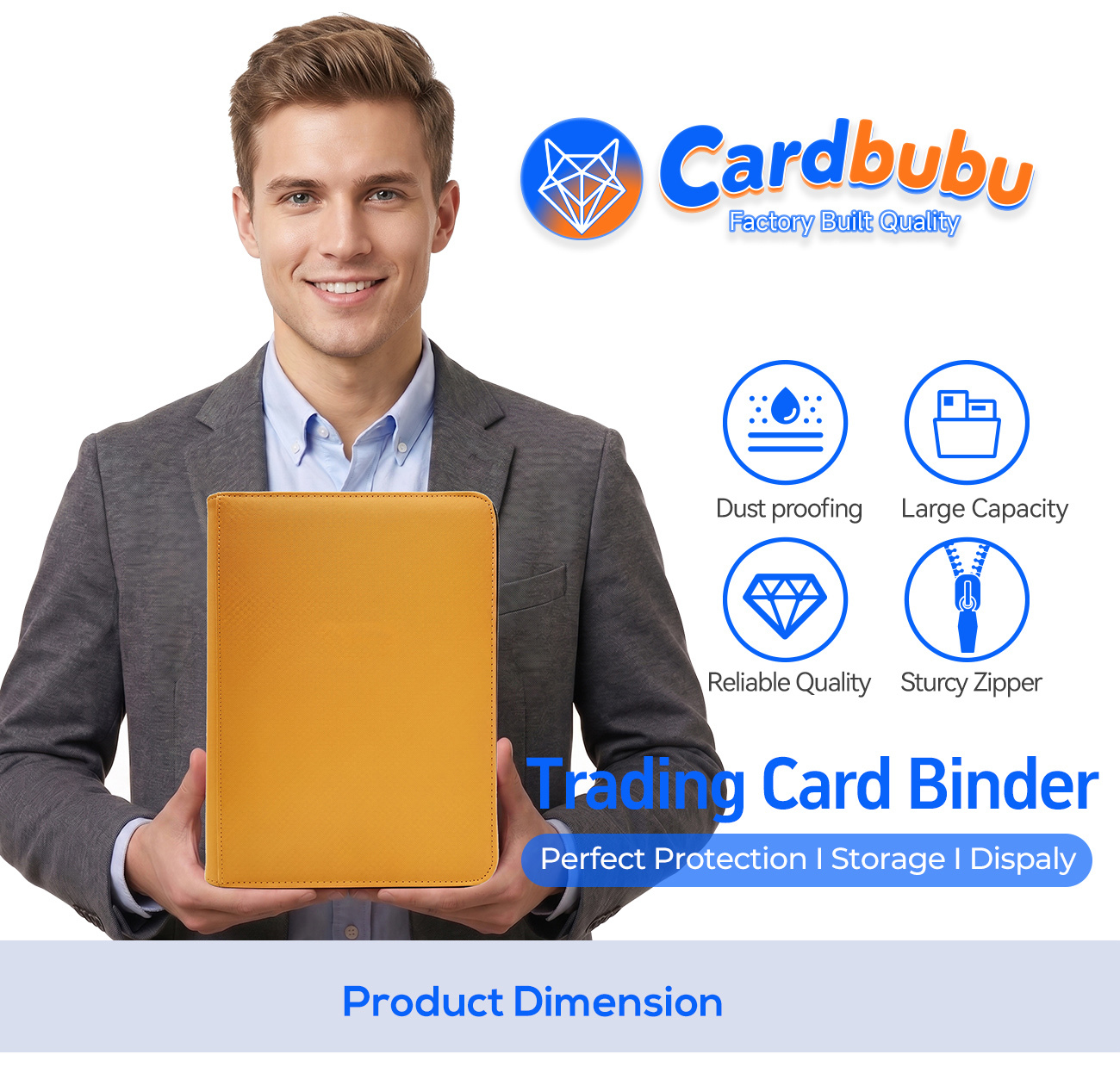 Custom 360 Card Binder Manufacturer for Trading Card Brands OEM Bulk Orders