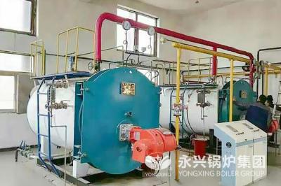 Máquina automática completa da caldeira de vapor da caldeira de gás natural da eficiência elevada