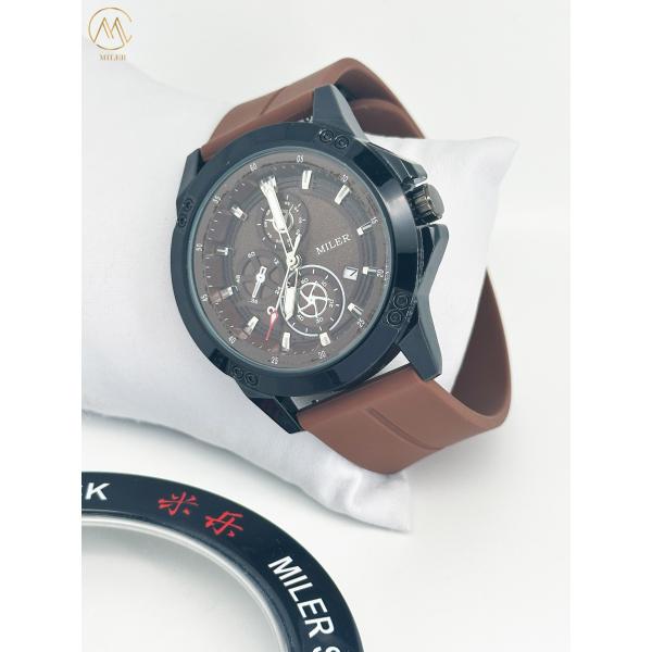 Custom Logo Minimalist Watch For Men Sport Silicone Waterproof Luminous Quartz Watches Mens Business Calendar Wrist Watches