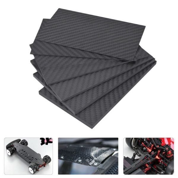 Customized Thickness Glossy Surface Carbon Fiber Sheet and Plate with High Strength for Automotive and Industrial Use