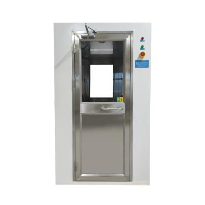 Dual-Person Air Shower with Double Airflow – 201 Stainless Steel for Pharma Labs