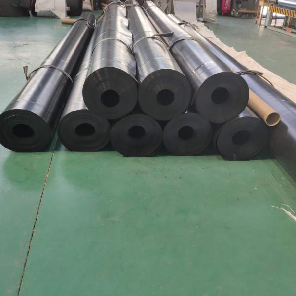 0.75mm HDPE Geomembrana preta Liner de lago Padrão GB/ASTM GRI-GM13 Geomembranas