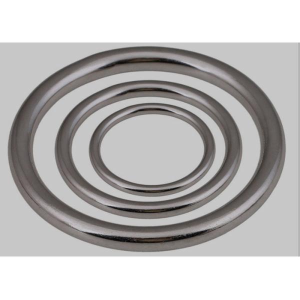Stock M8 Welded Stainless Steel Metal Ring Mesh Round O Rings 30mm-100mm Dia ISO Standard