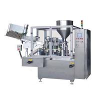 Máquina de aluminio auto del lacre del tubo de la máquina de rellenar 250ml del tubo de 300m m