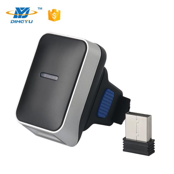DI9010-1D Mini Finger Ring Wireless Barcode Scanner Bluetooth