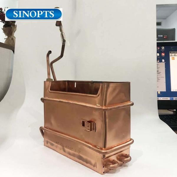                  Hot Sale Instant Gas Water Heater Parts Brazed Plate Air Plate Copper Coil Heat Exchanger             