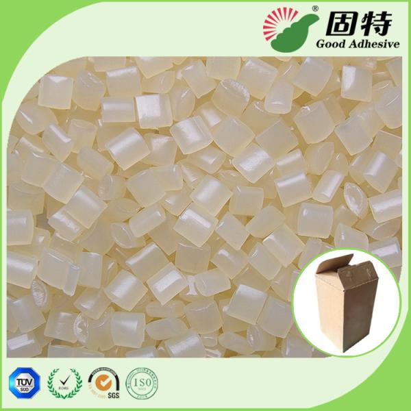 EVA Hot Melt Glue Pellets , Yellow Granule Hotmelts  Adhesive Glue for carton sealing and packing