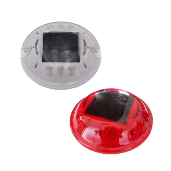 PC Solar LED Road Studs IP68 Waterproof Solar Powered Garden Lights