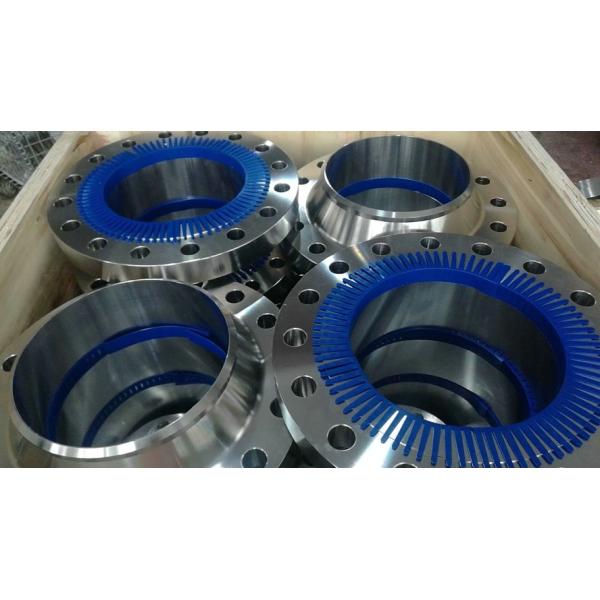 ASTM B16.5 Weld Neck Pipe Flanges Nickel 201 High Precision FF RF RTJ WN Flange