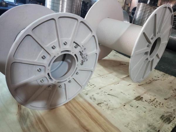 Cabos de arame para elevação Lbs Groove Lebus tambor de aço carbono