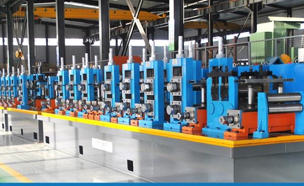 Galvanized ERW Steel Pipe Production Line for Round and Square Pipes