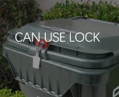 Garbage Skip Waste Container HDPE Eco-friendly Plastic 1100L Outdoor Storage Bucket Standing Pressing TYPE Round