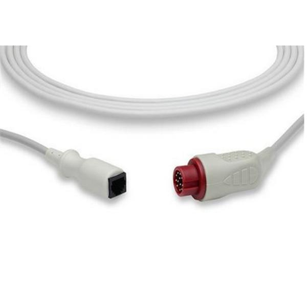 Comprimento invasor compatível do conector de Pin 2.7m do cabo 12 da pressão sanguínea de Mindray