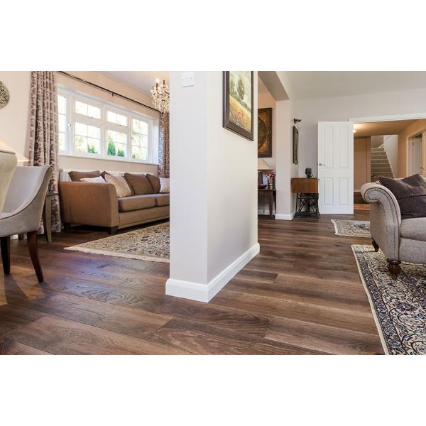 Multilayer 1-strip engineered, Oak, Rustic, Hand Finished 05