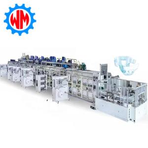 高効率の大きなリング 腰の尿布生産工場 PLC制御 インテリジェントシステム
