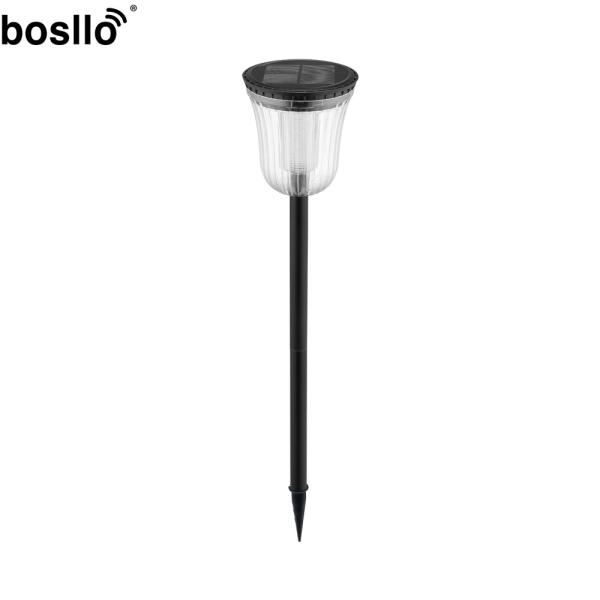 Lâmpadas de via solar FCC 2V 500MA 1W Lâmpada solar LED exterior 6000k