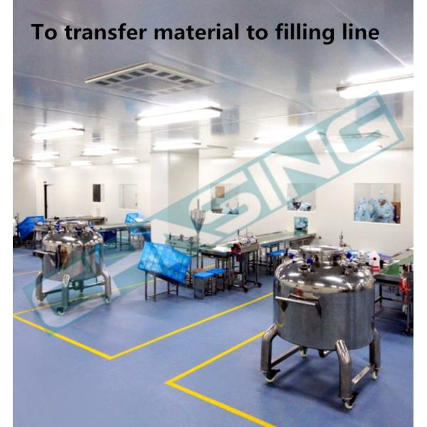 5000 litros de almacenamiento del tanque del buque de equipo químico de acero inoxidable del almacenamiento