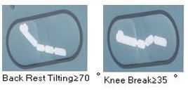 304SUS Lit d'hôpital réglable Manuel de mobilier de lit médical pour patient bariatrique