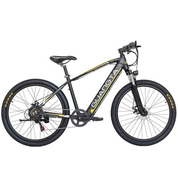 750W 500 Watt Electric Bike Electric Mountain Bike With Rainproof Ebike LCD Display Showing E Message