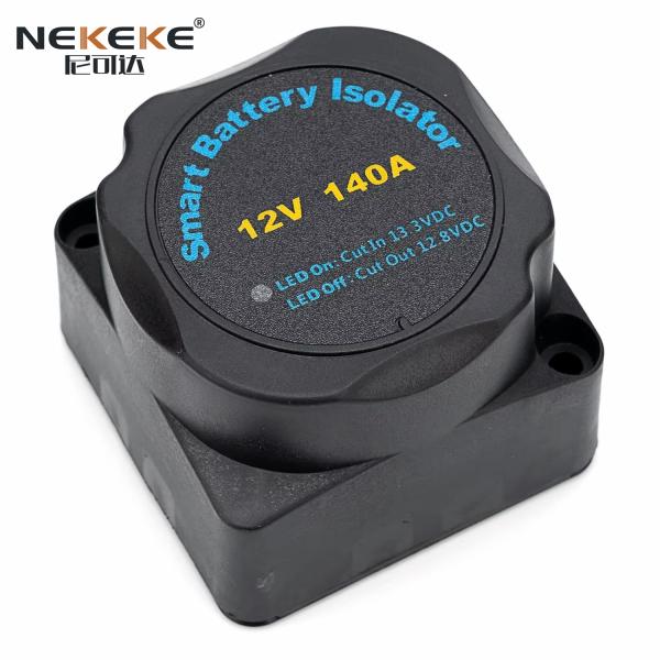ABS Housing 12V 140A Marine Dual Battery Isolator Switch With VSR