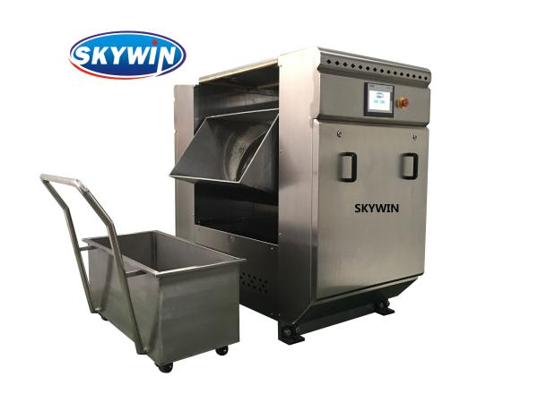 Commercial Automatic 350 KG Horizontal Flour Dough Mixer 304 SS