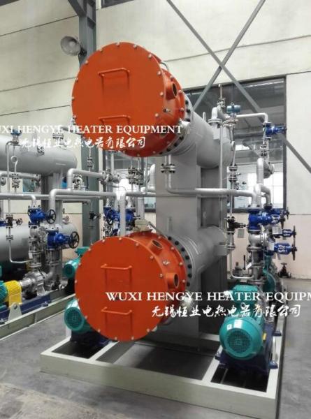 Stainless Steel Industrial Electric Heater Customized Working Pressure
