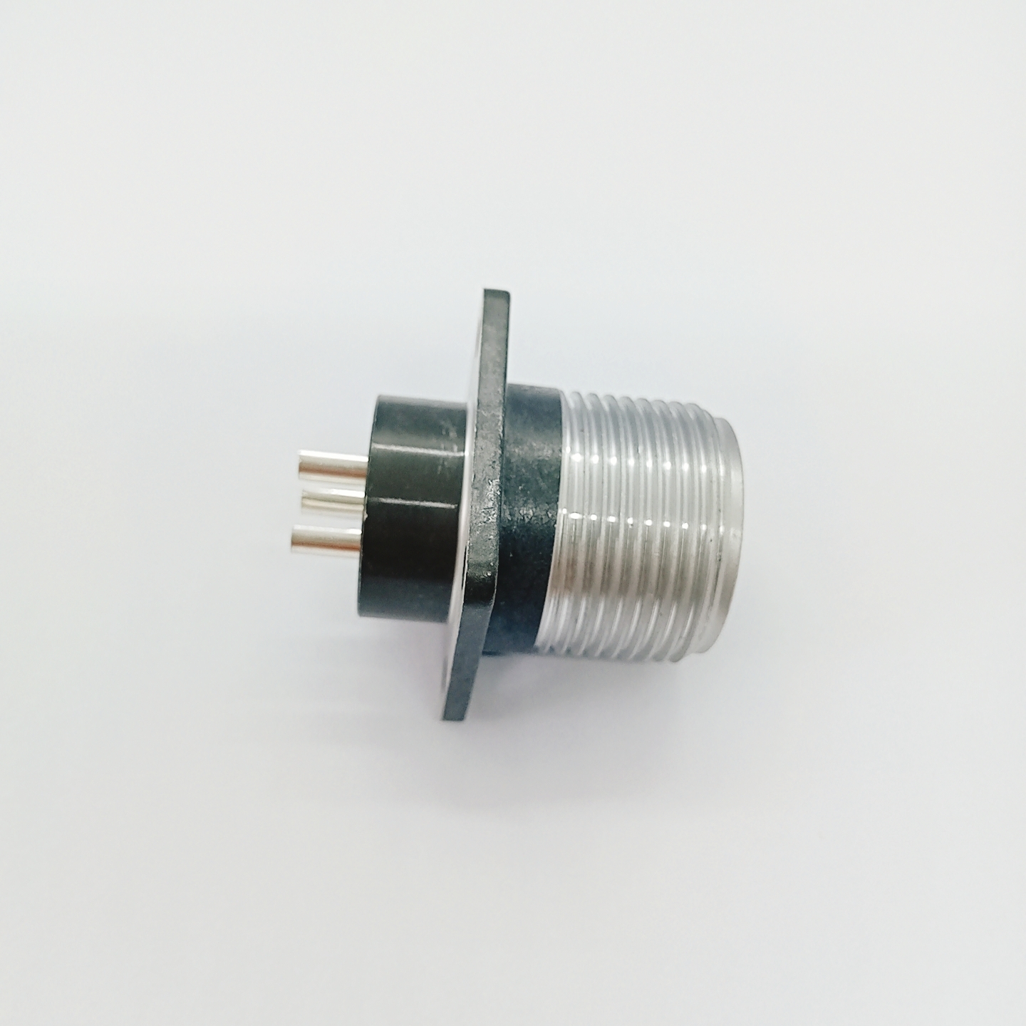 P20K3AQ P Series 3 Pin Thread Locking Circular Aviation Connector Straight Female Cable Plug Mates With P20J3A