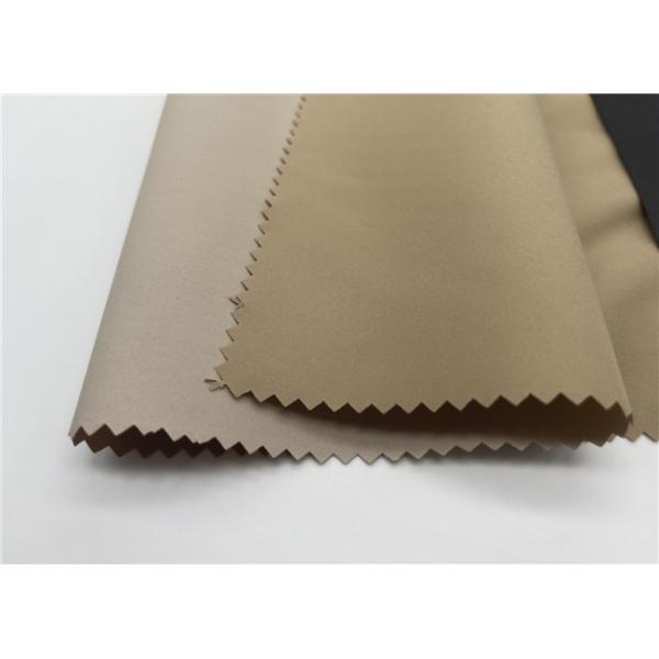 Stretch Coating Grey Waterproof Sports Fabric Lightweight