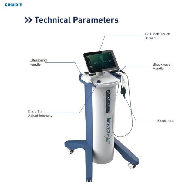 Gomecy 3 in 1 Physiotherapy Shockwave Tool with Basic Ultrasound Function and Electrotherapy for Entry Level Clinics