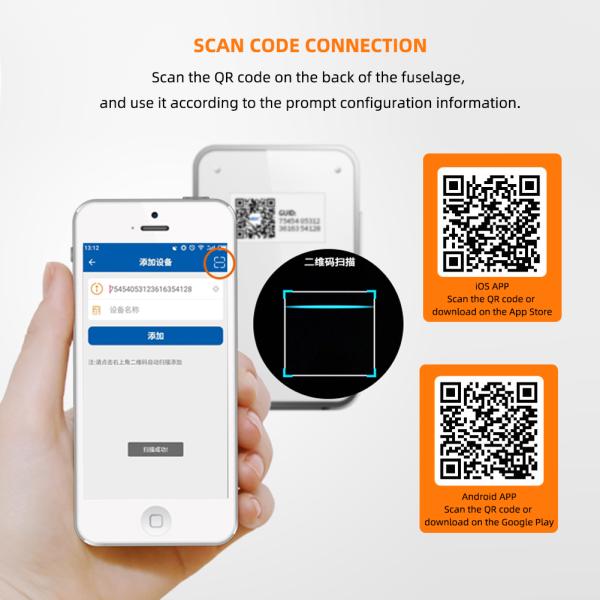 IP64 Wifi Temperature Data Logger GPRS Wireless Remote Humidity Monitor
