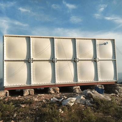 Tanque de água modular secional do parafuso de grande resistência de GRP/FRP /SMC